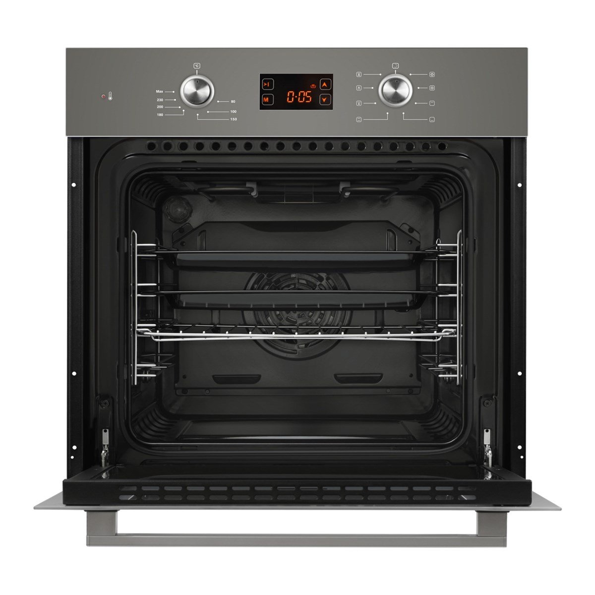 Luxell B66-SF3-DDT Gri Ankastre Fırın