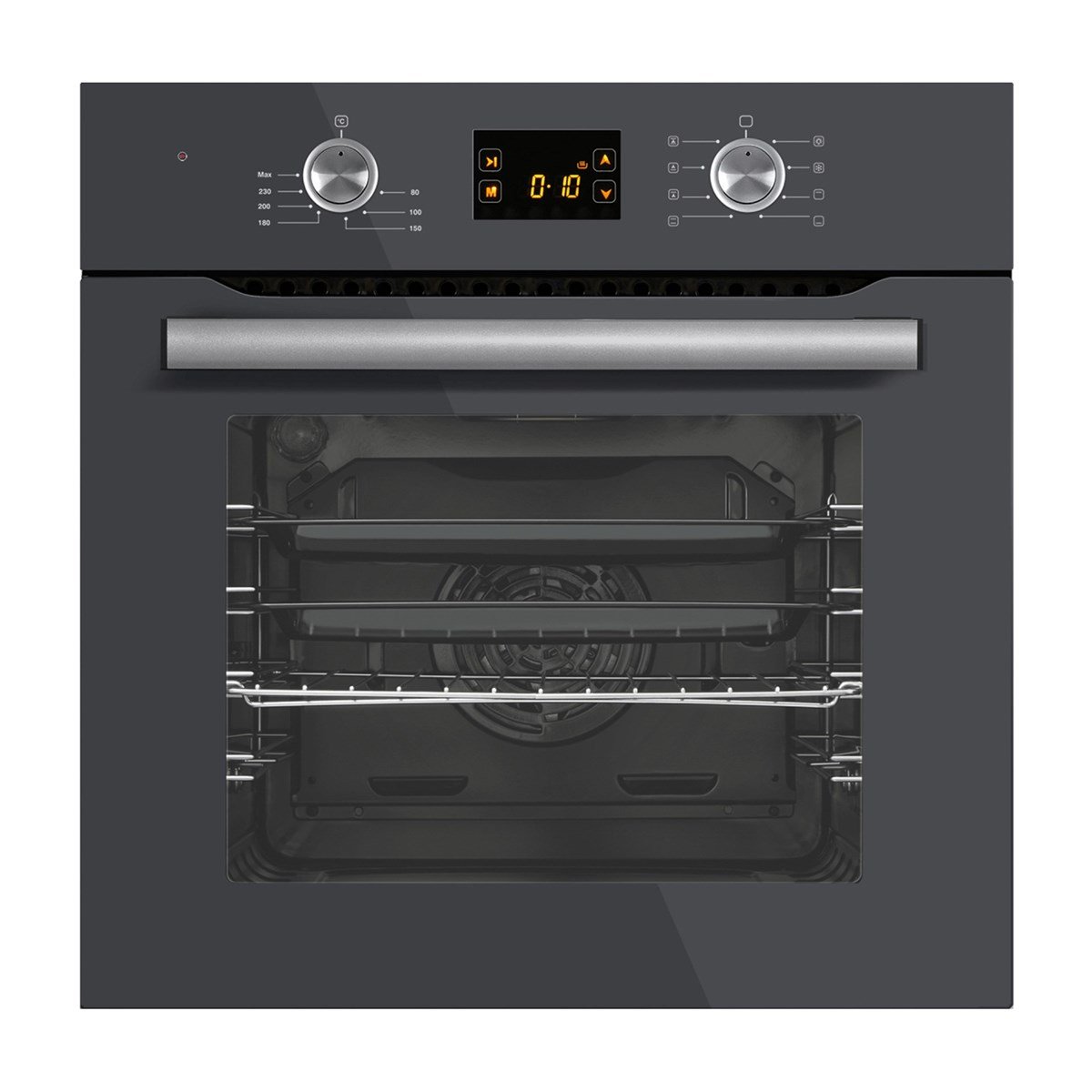 Luxell B66-SF3-DDT Gri Ankastre Fırın