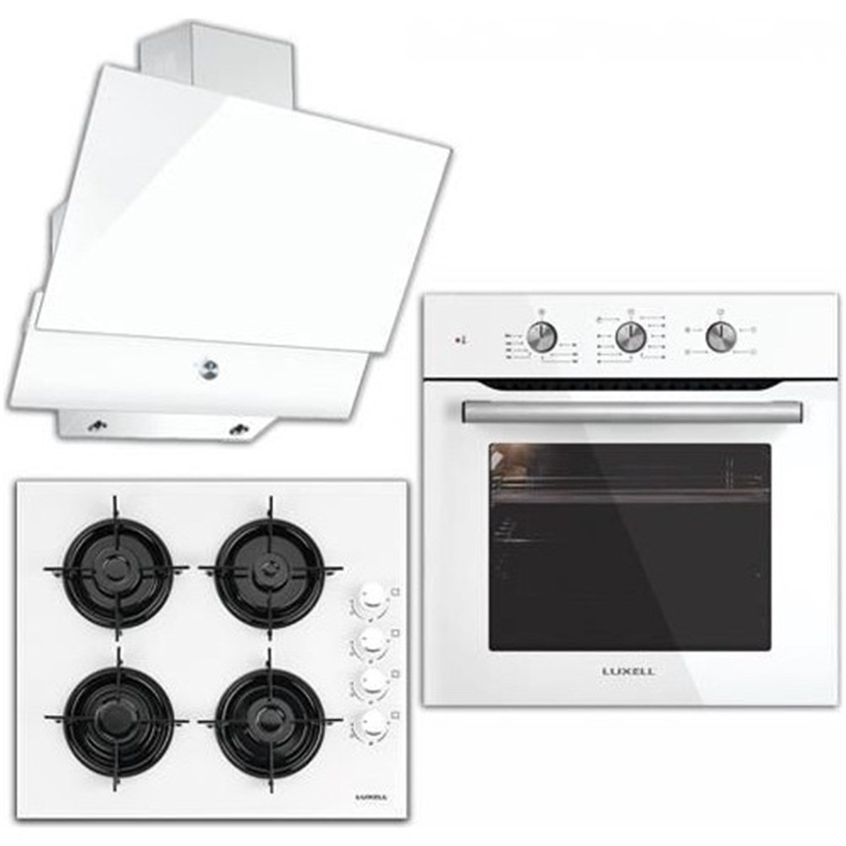 Luxell BeyazAnkastre Set