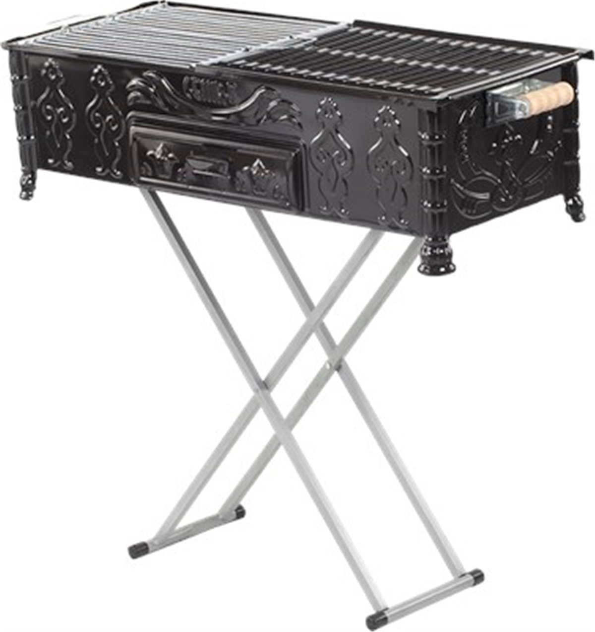 Mangal C-85 Ayaklı 33*80 Tel Izgaralı