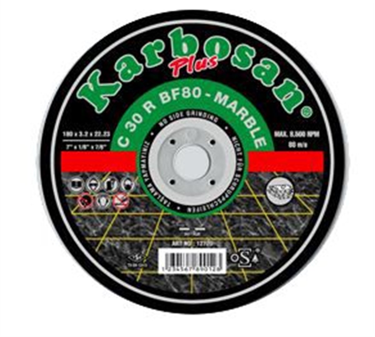 Mermer Kesme Taşı 230 Karbosan