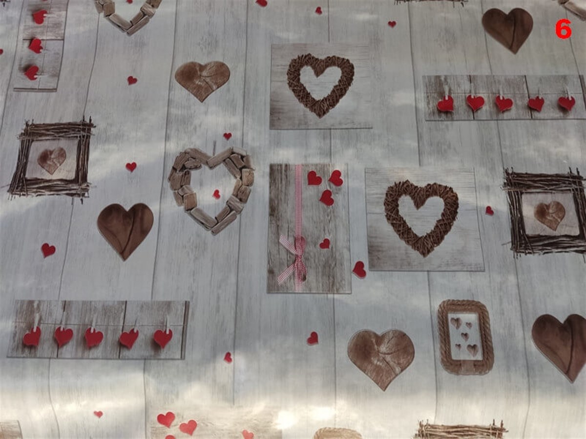 Mirella Pvc Elyaf Silinebilir Masa Örtüsü