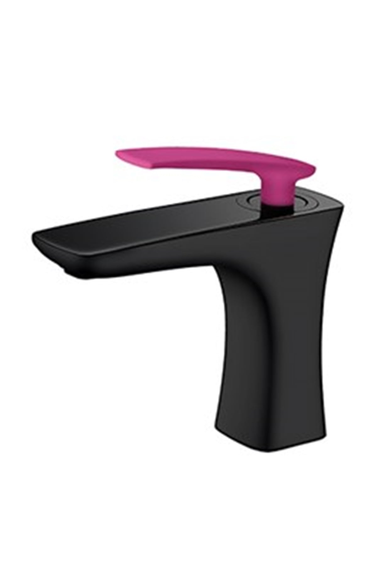 Newarc Life Siyah-Pembe Lavabo Bataryası 981521B-01