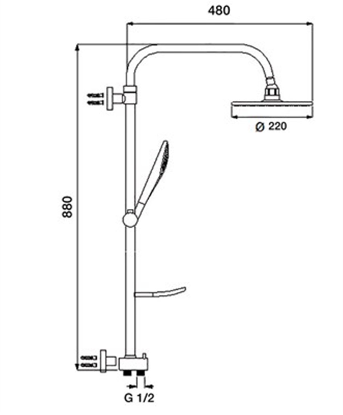 Newarc Loft Duş Ünitesı 440555