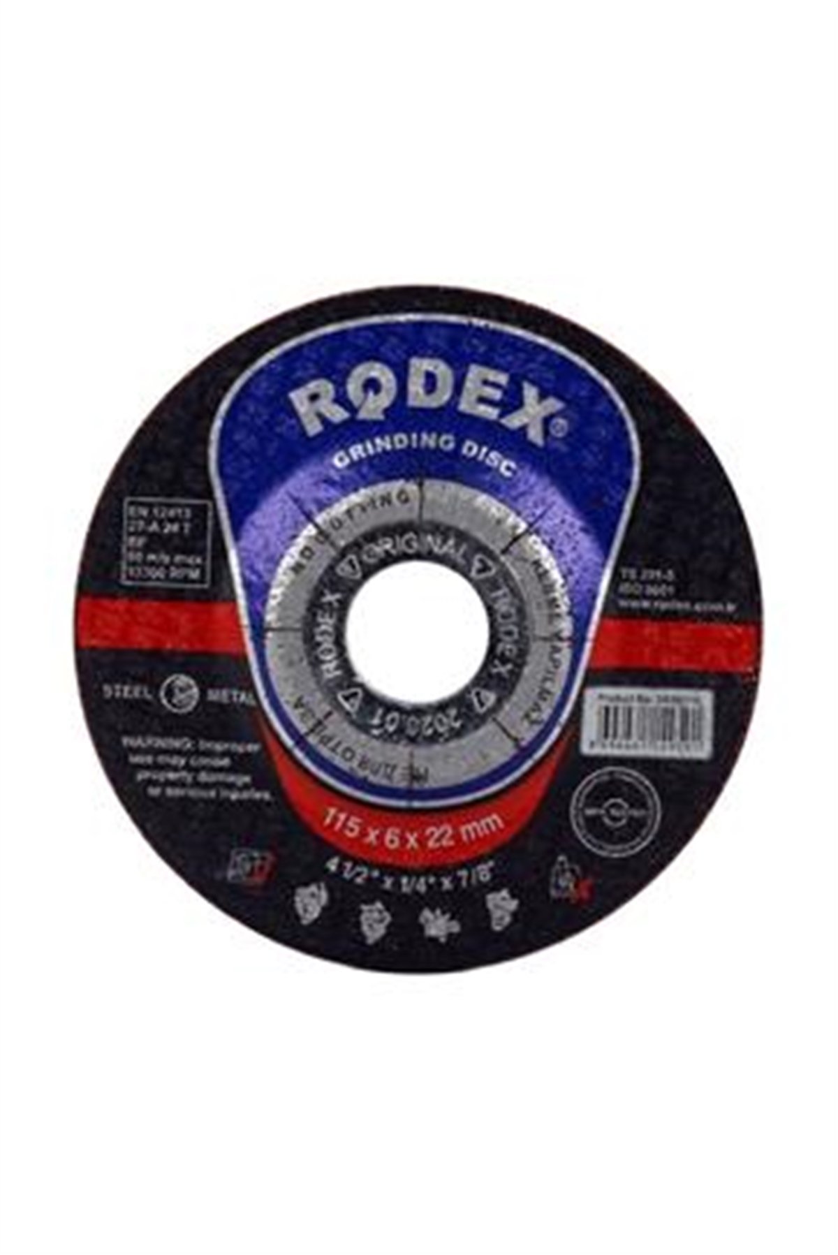 Rodex Srm115 Metal Kesıcı 115x2,5