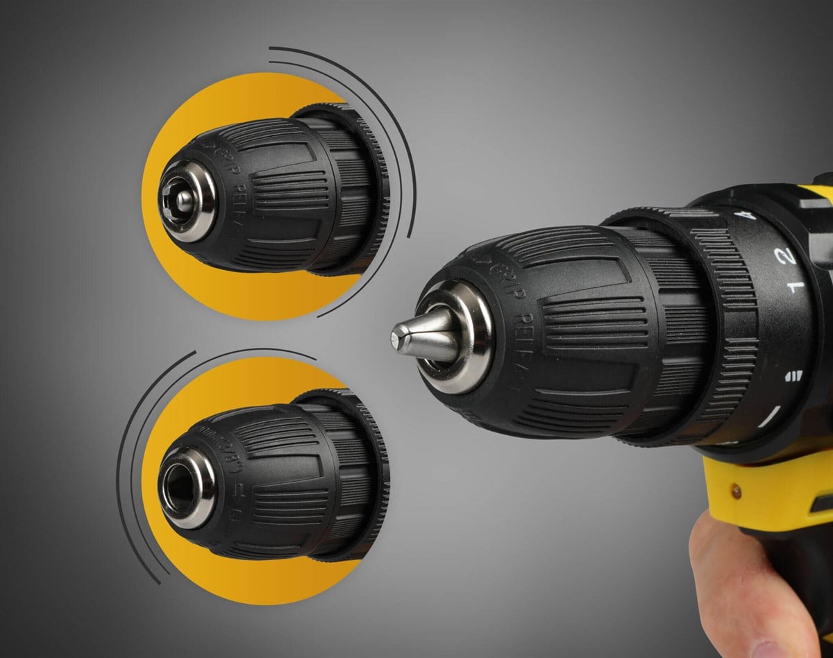 Rtrmax Rtm332 Çift Akülü Matkap 10Mm 1.5A 12 V