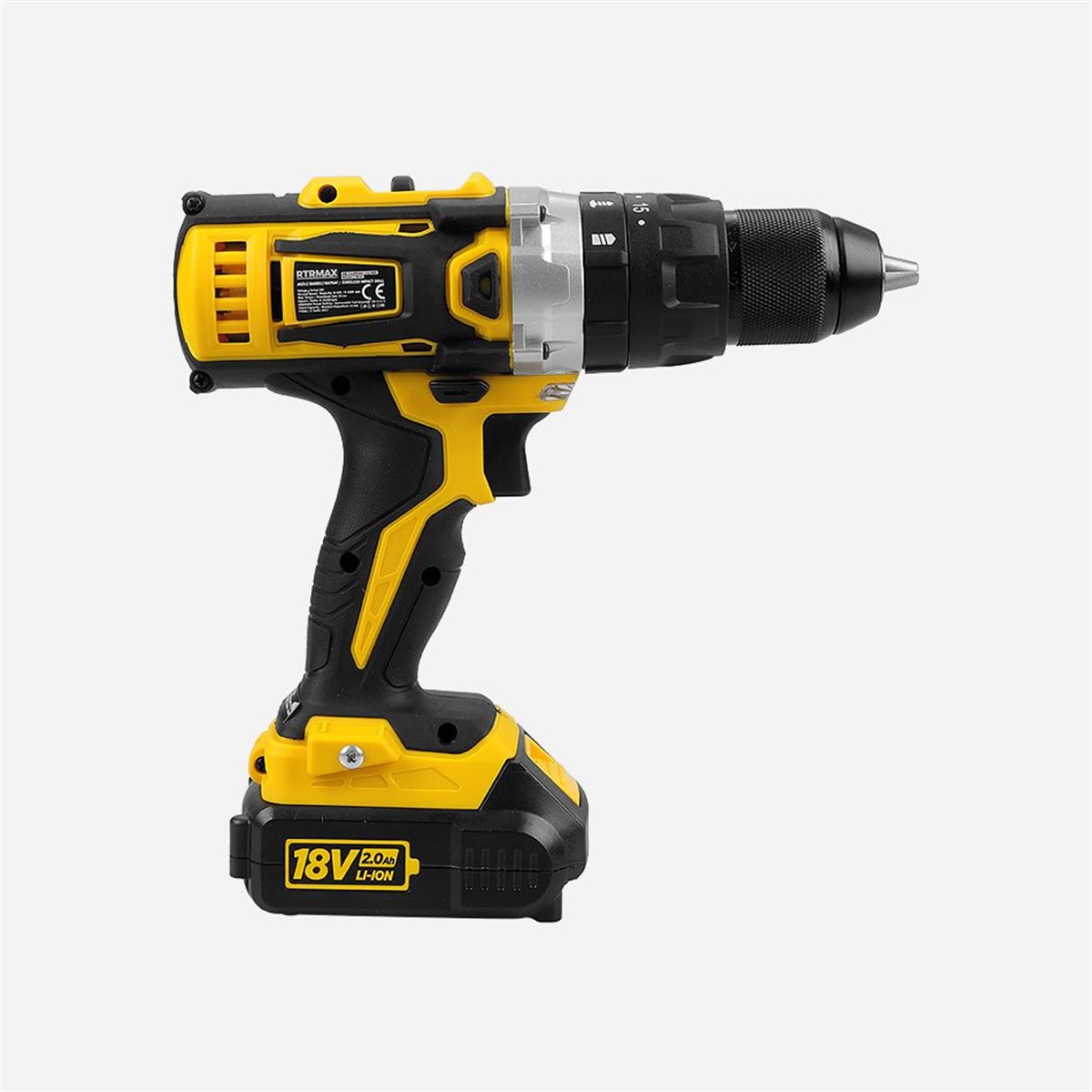 Rtrmax-Rtx1816 Akülü Darbeli Matkap 18v 2x2ah X-Li