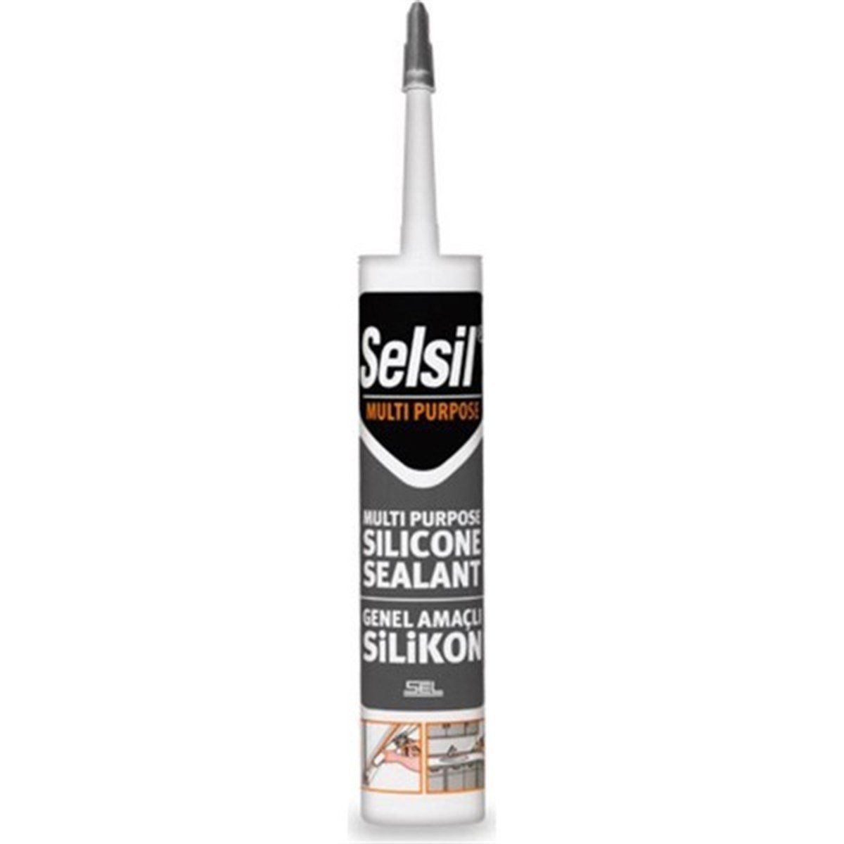 SELSİL SİLİKON ŞEFFAF 280 GR
