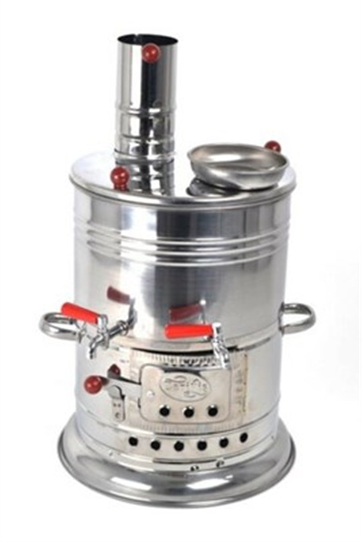 Semaver 12 Lt Yakut Çift Musluk