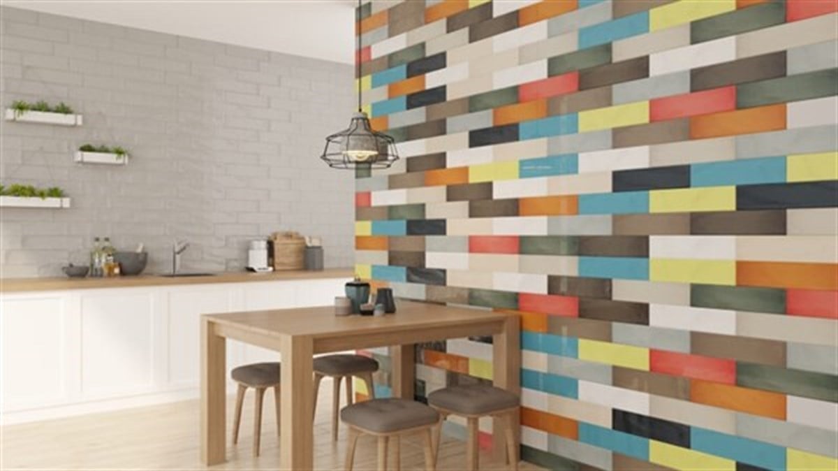 Seramiksan 10x40 Bumpy Mercan Defolu Duvar Seramiği