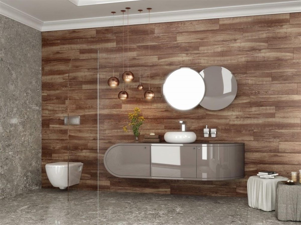 Seramiksan 15X90 Wood Dream Ceviz Yer ve Duvar Seramiği