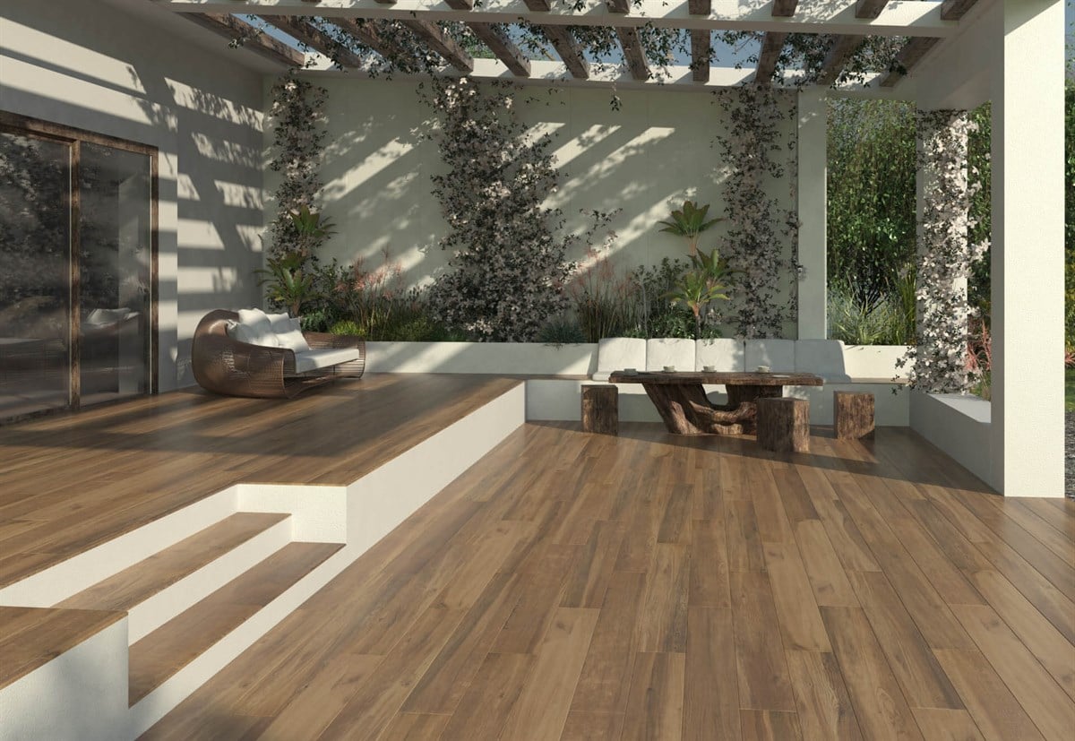 Seramiksan 20x120 Daintree  Beyaz Yer ve Duvar Seramiği