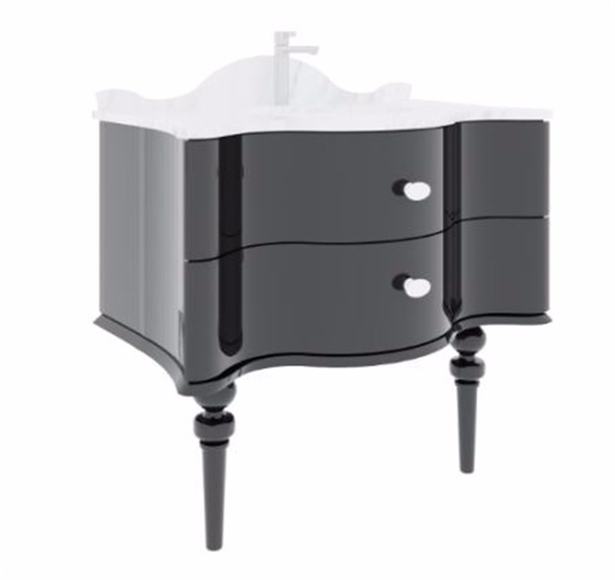 Seramiksan Banyo Dolabı Charlotte 80 Cm