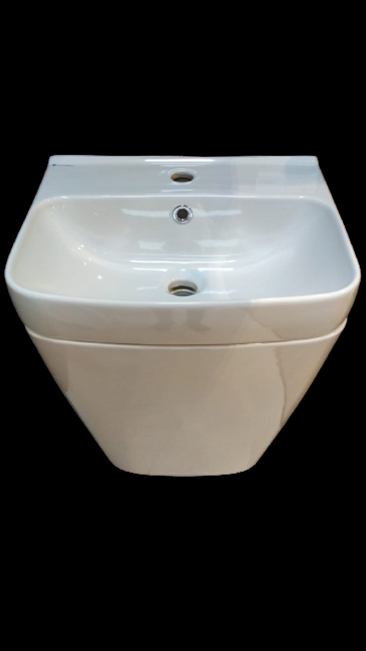 Seramiksan Bold Mono Blok Beyaz Lavabo