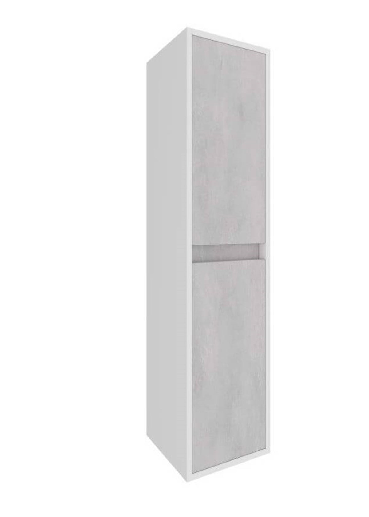Seramiksan Boy Dolabı Capitol 35 Cm Stone Beyaz