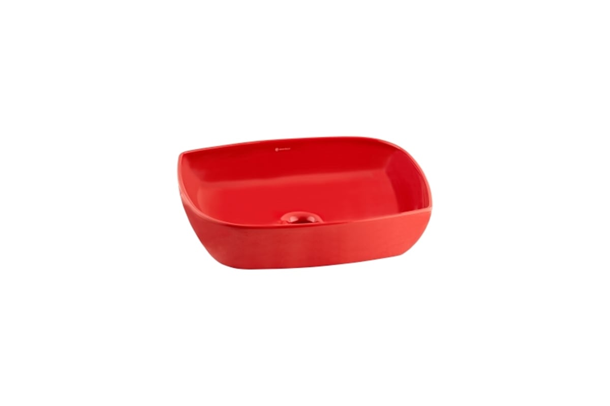 Seramiksan Dies Kırmızı Tezgah Üstü Lavabo İnce A002154