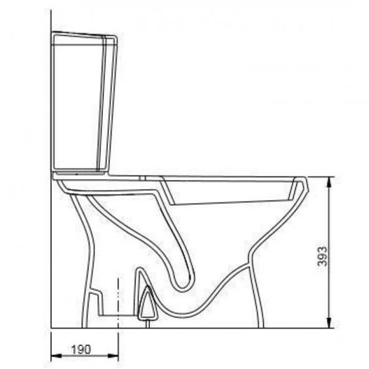 Seramiksan Natura Alttan Çıkışlı Klozet+Rezervuar+Kapak+İç Takım