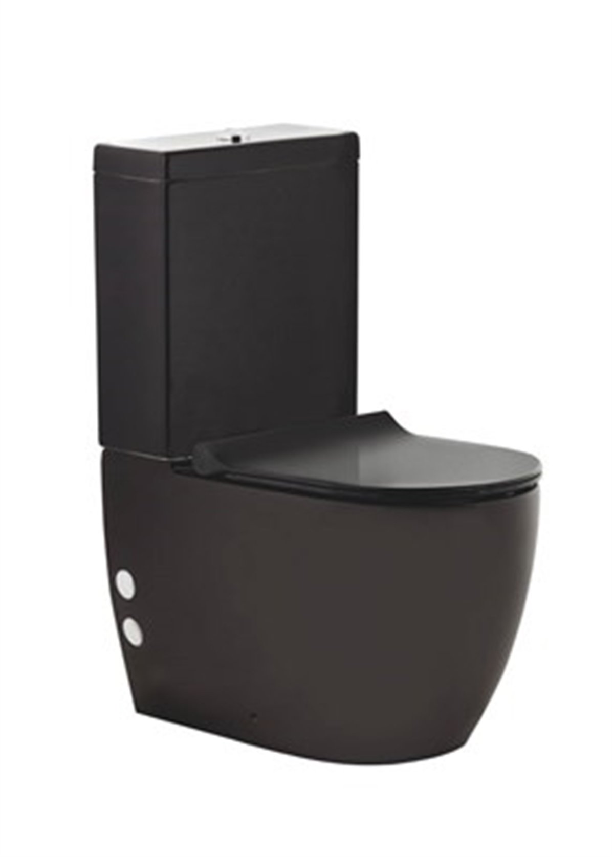 Seramiksan Ocean Plus Duvara Dayalı Tam Takım Siyah Klozet