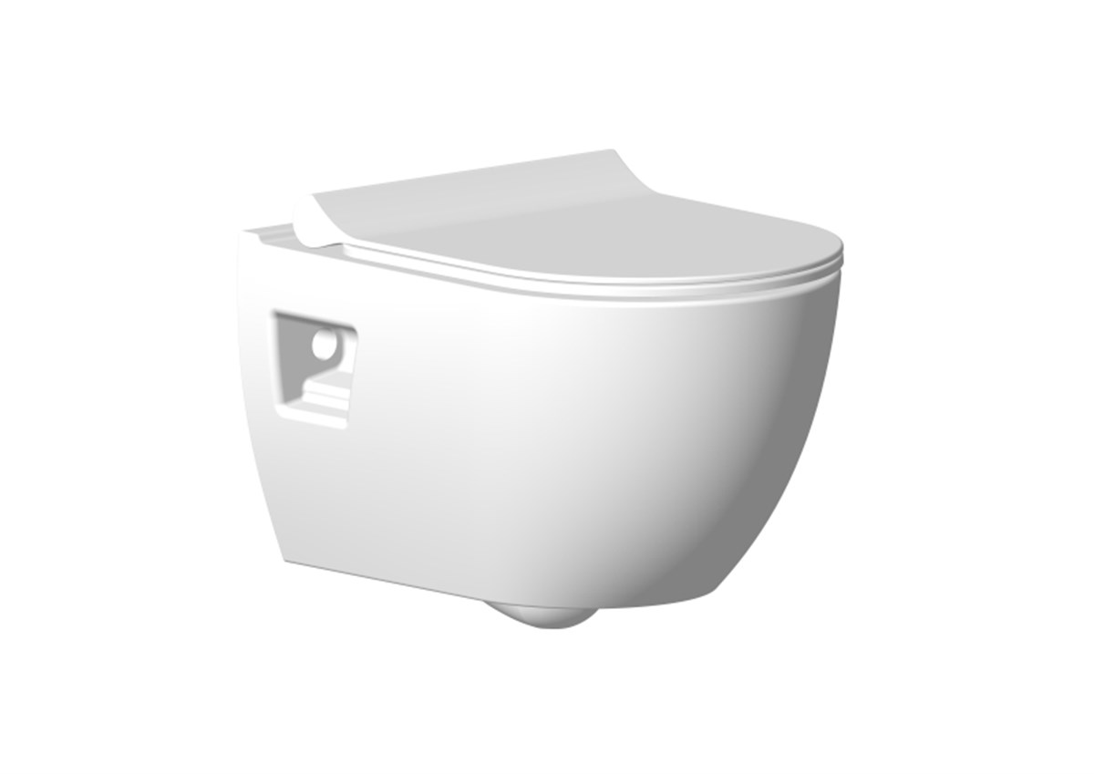 Seramiksan Ocean Rim Out Asma Klozet+Soft Kapak