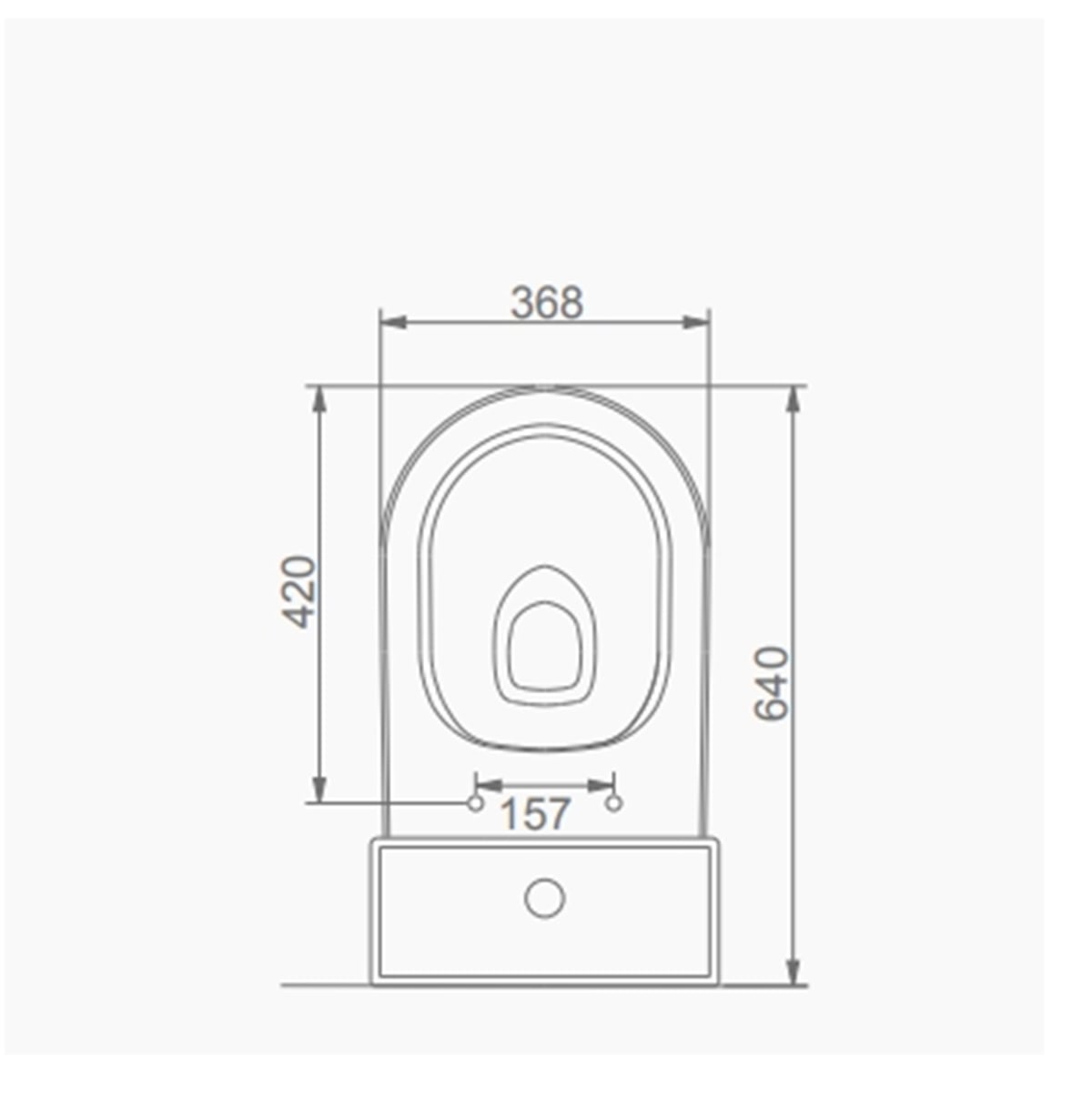 Seramiksan Ocean Takım Klozet+Rezervuar+3/6 Geberit+Soft Kapak