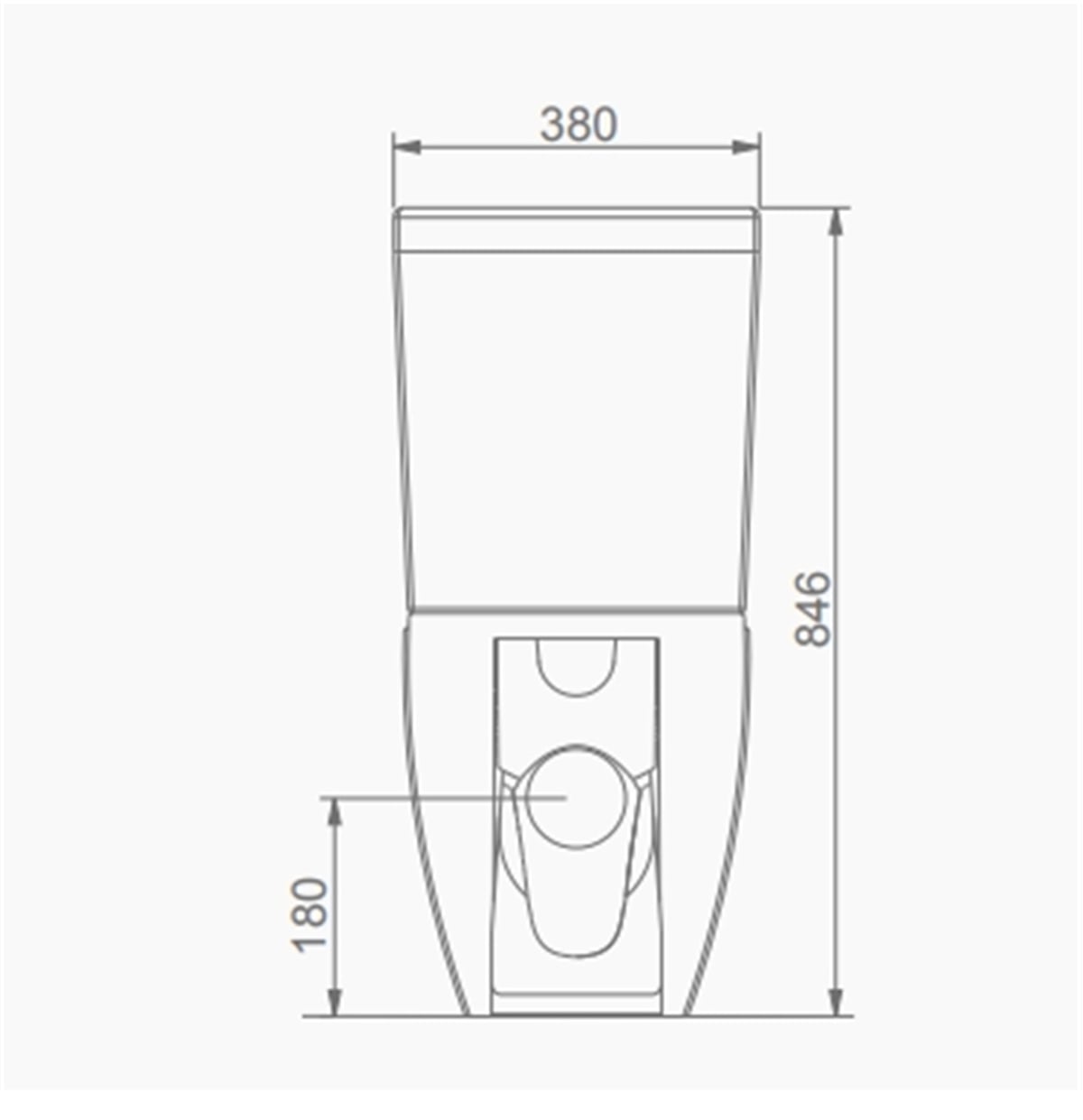 Seramiksan Ocean Takım Klozet+Rezervuar+3/6 Geberit+Soft Kapak