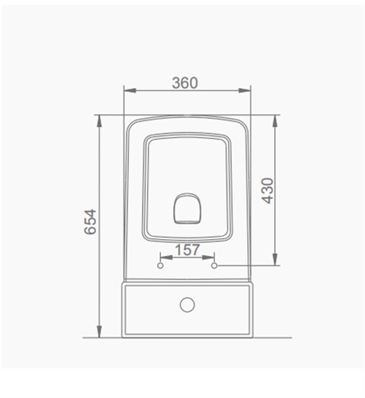 Seramiksan Silva Klozet+Rezervuar+Slim Soft Kapak+Geberit İç Takım