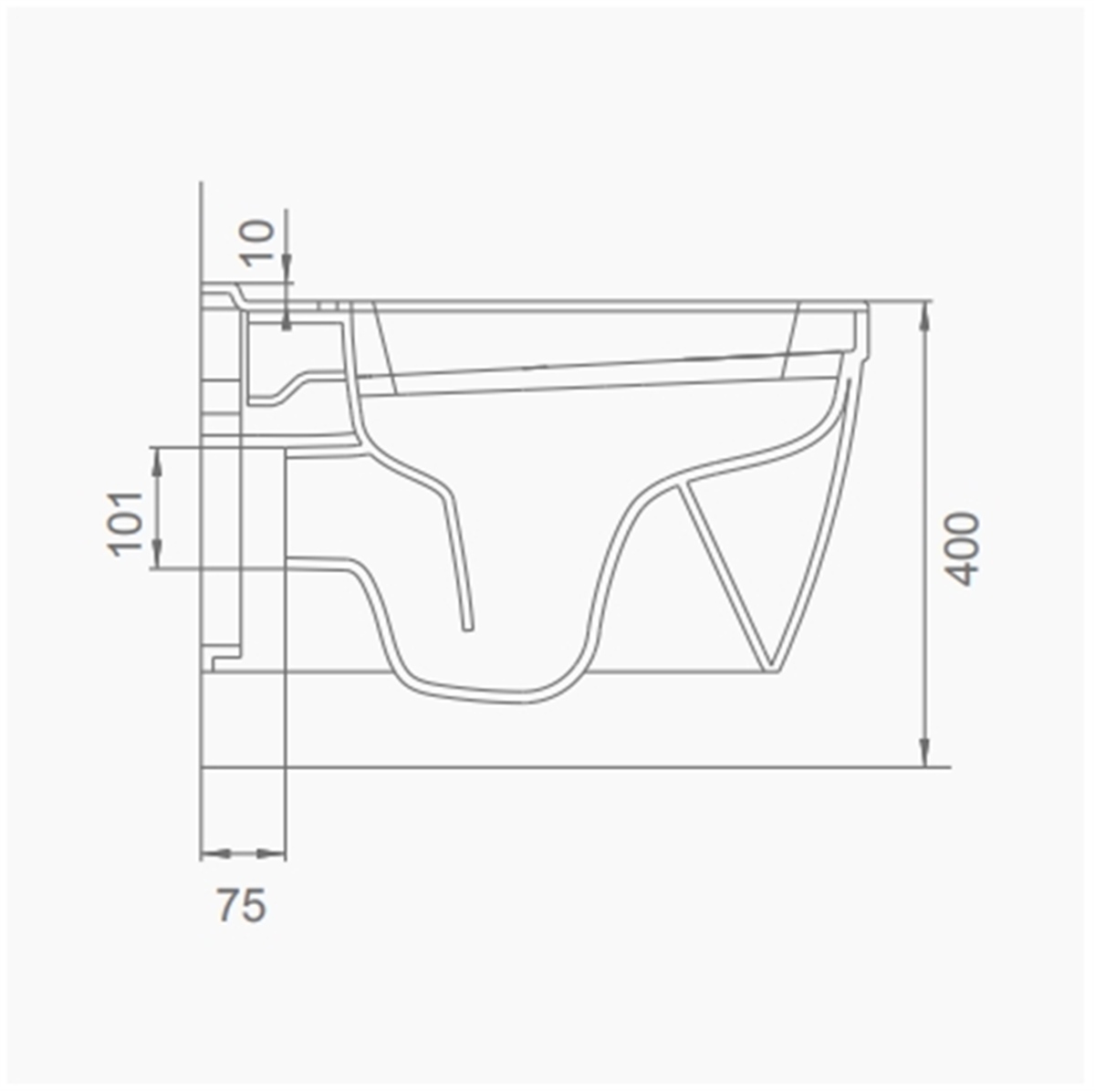 Seramiksan Terra Asma Klozet+Soft Kapak