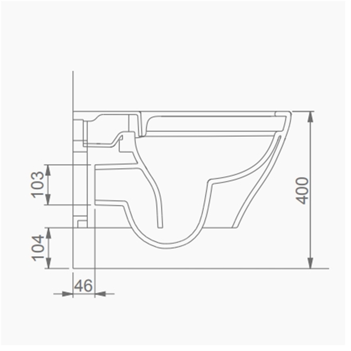 Seramiksan Volcano Asma Klozet+Soft Kapak