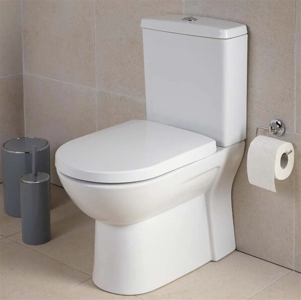 Serel Friendly Kanalsız Btw Klozet+Rezervuar+Kapak+İç Takım