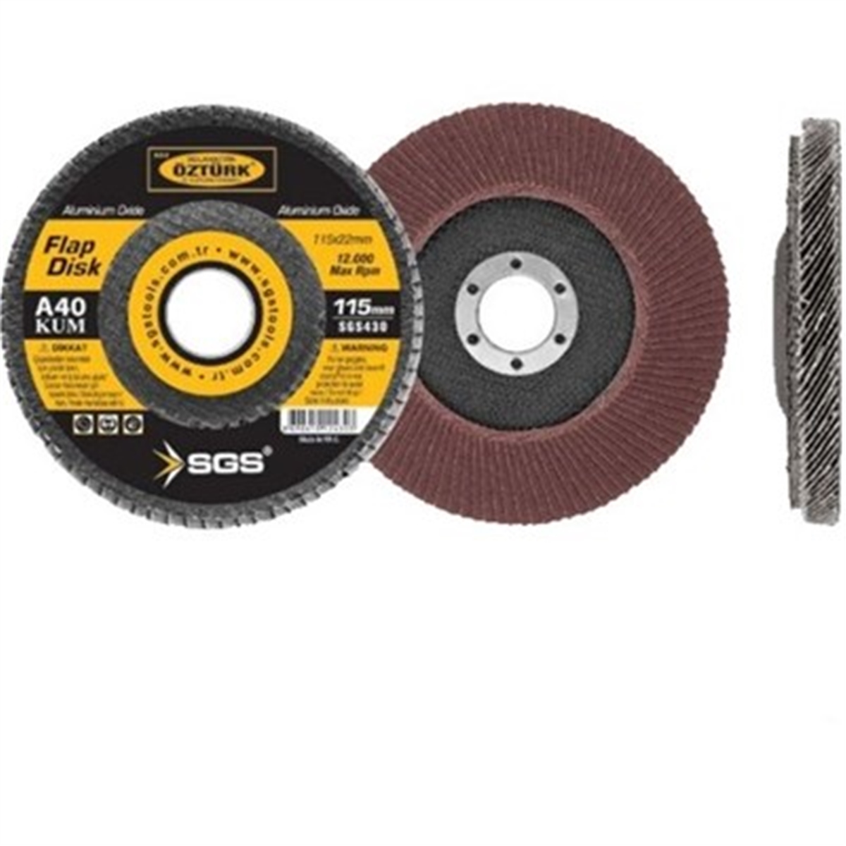 Sgs 115 Disk Zımpara Flap Disk P120