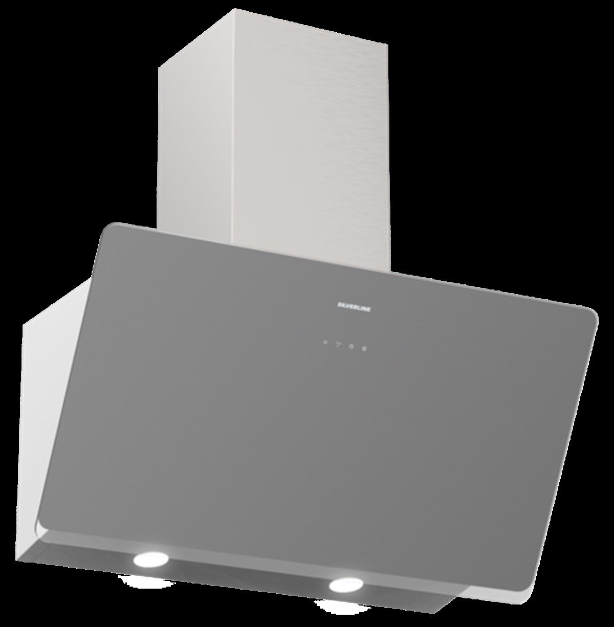 Silverline 3457 Soho Gri 60 cm Duvar Tipi Davlumbaz