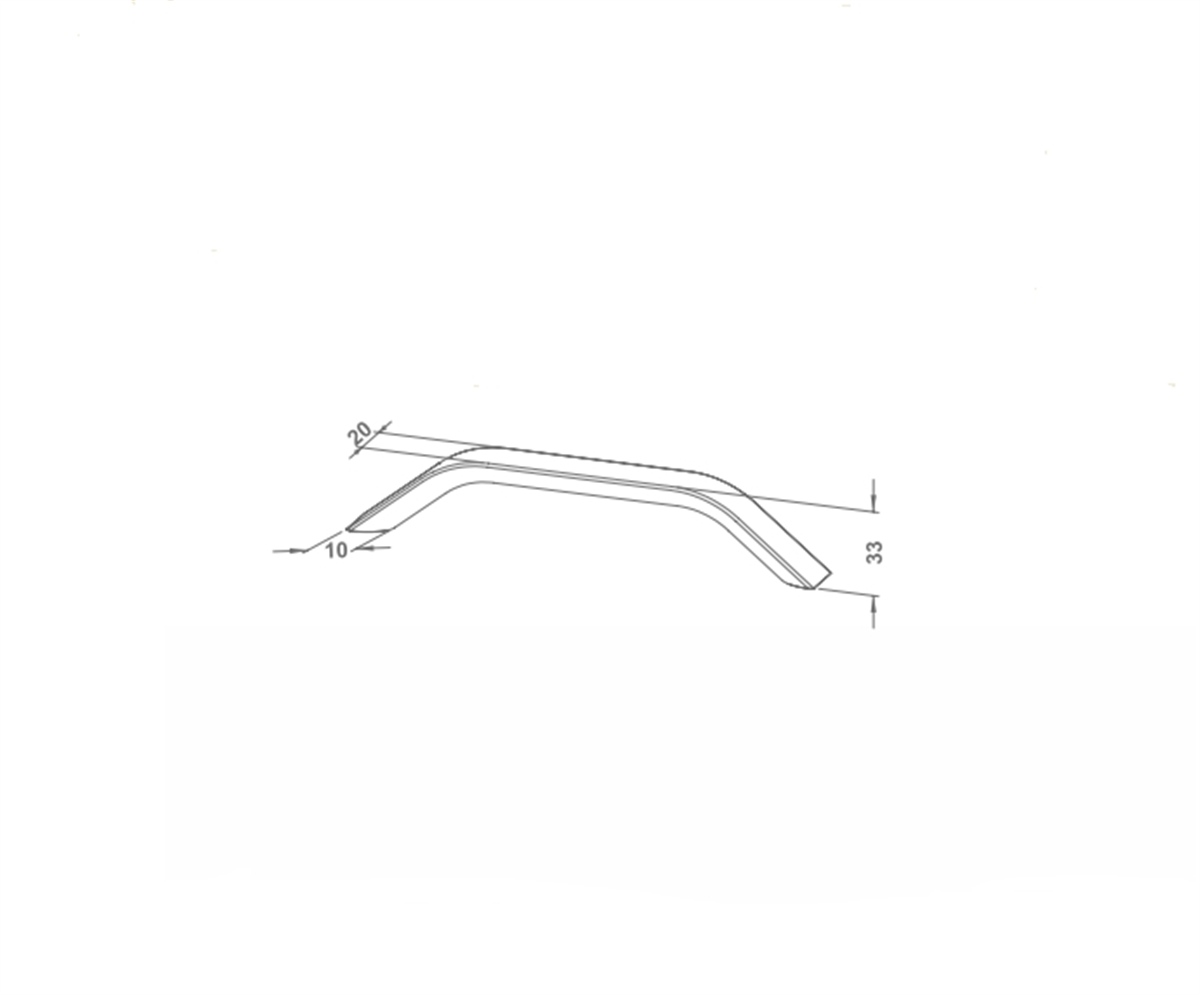 Sofuoğlu 2203 Söğüt Kulp Krom 224 Mm