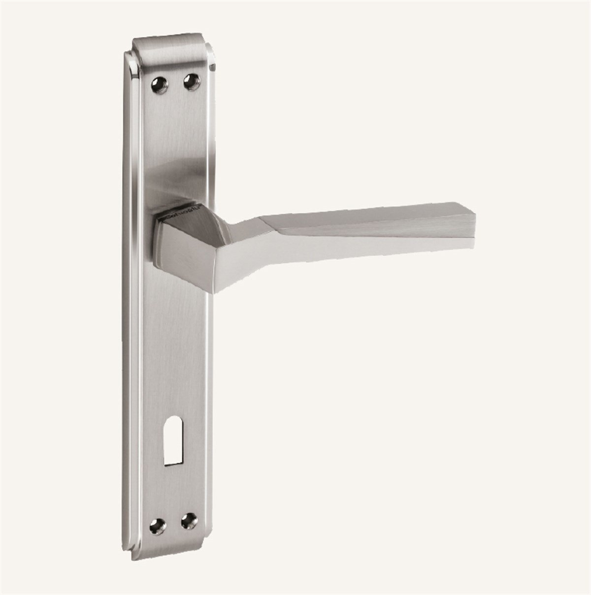 Sofuoğlu Wc Kapı Kolu Zamak Yıldız Aynalı  Açmalı Albifirin Saten