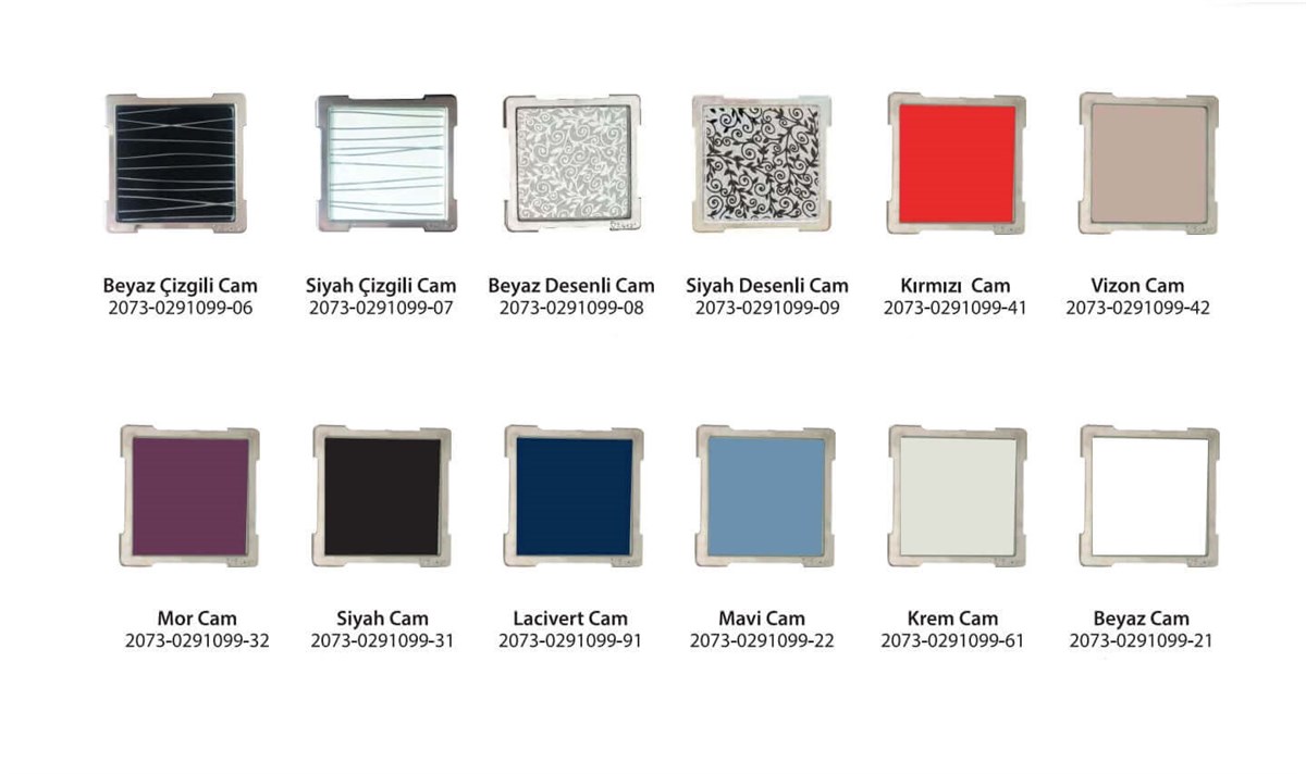 Sukar Line/9 Beyaz Cam Izgara 1153-0291099-21