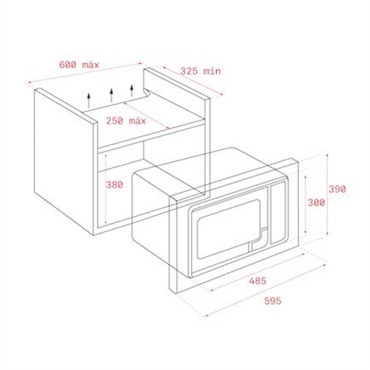 Teka Mikrodalga Fırın Inox Siyah Cam Ml820Bıs
