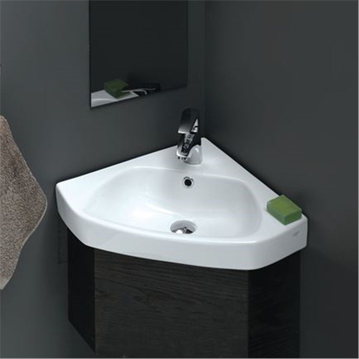 Turkuaz 46X46 Cm Arda Köşe Lavabo 001900