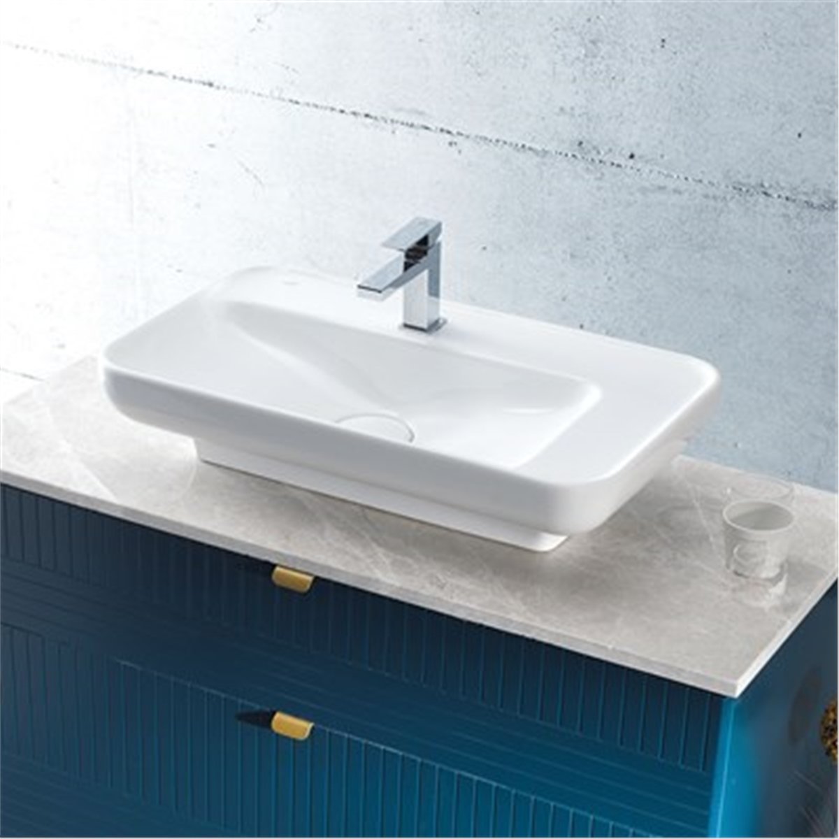 Turkuaz 70X42 Cm Lal Lavabo 072300