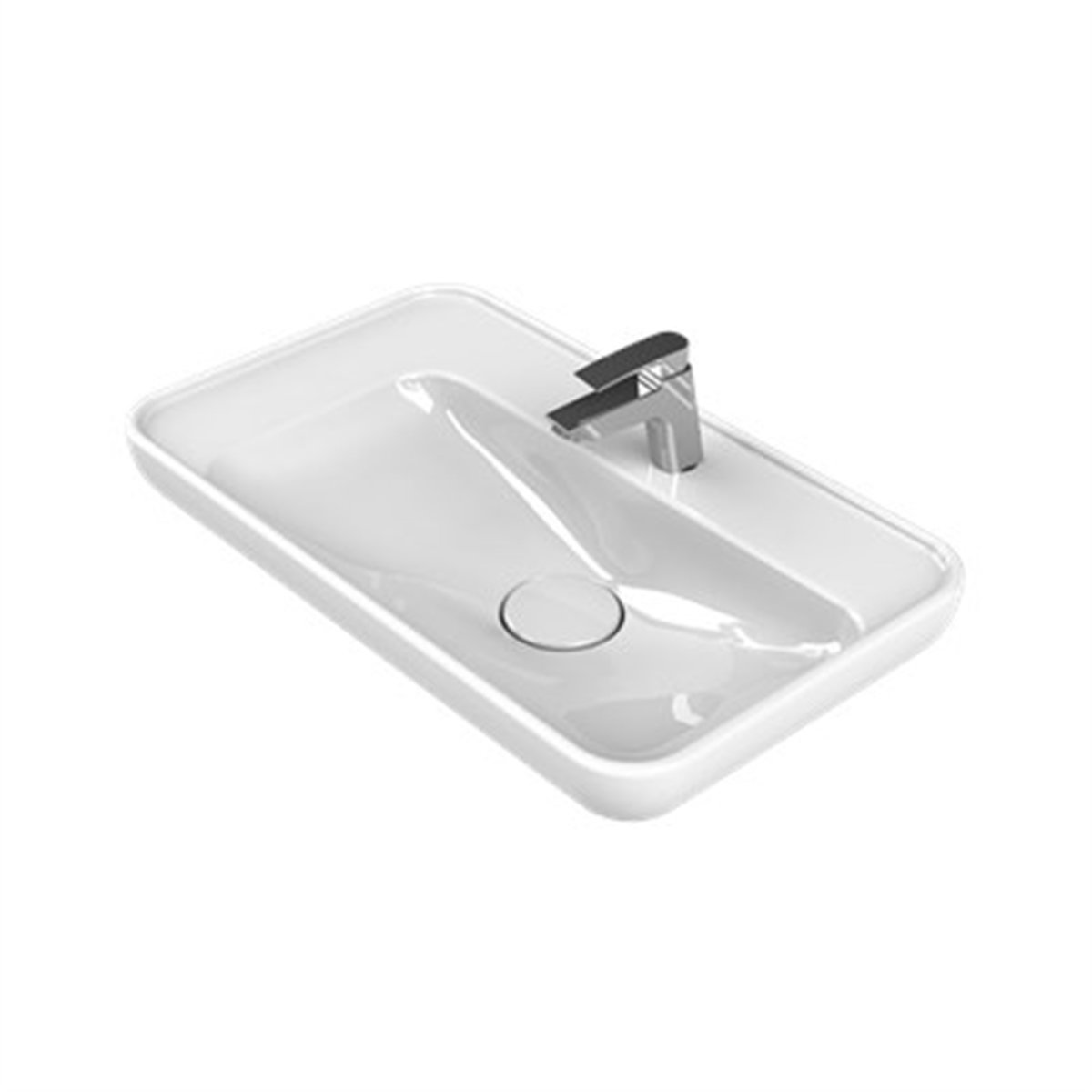 Turkuaz 70X42 Cm Lal Lavabo 072300