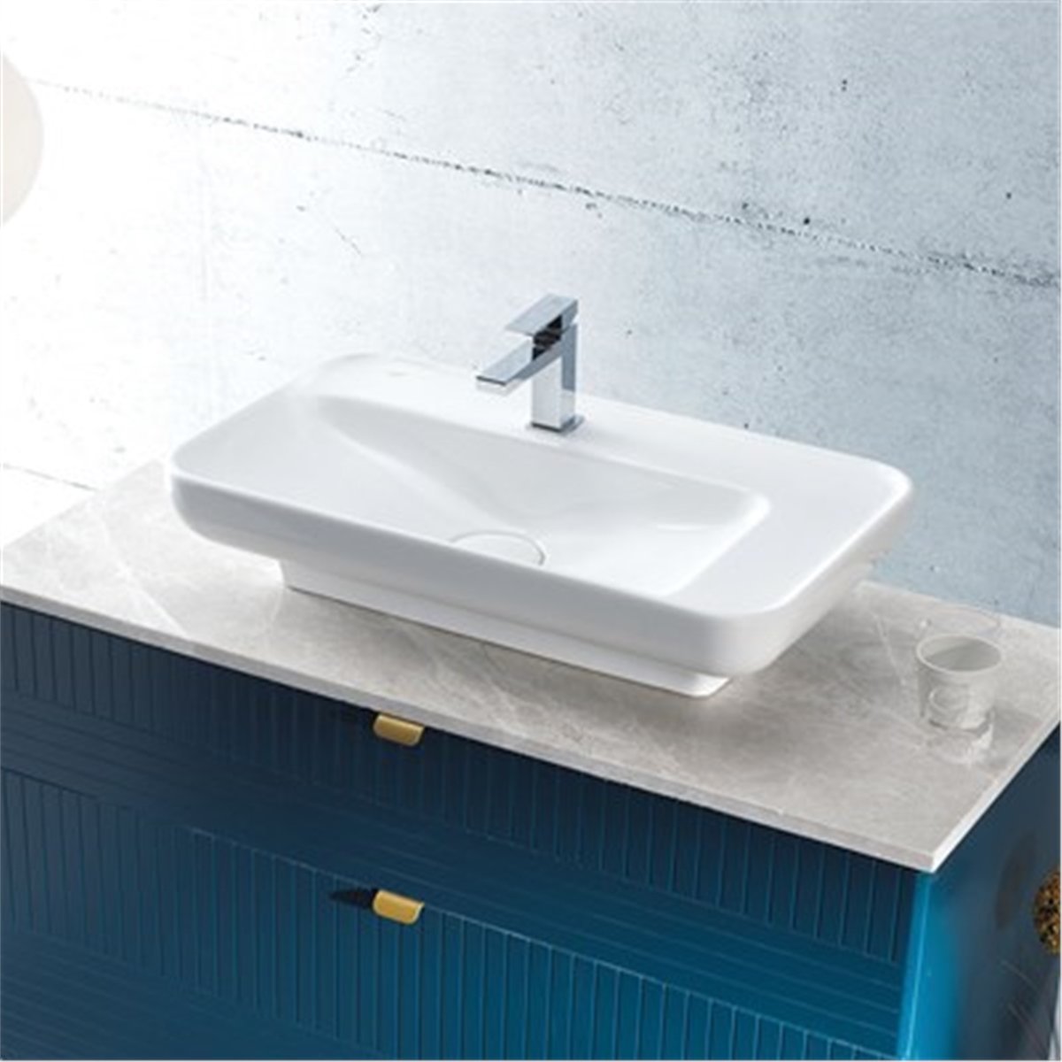 Turkuaz 80X42 Cm Lal Lavabo 072400