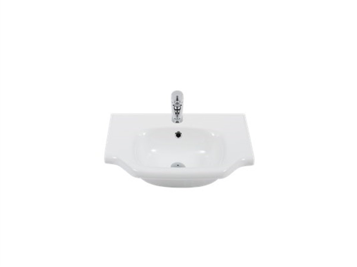 Turkuaz Yeni Klasik 55X48 Cm Etajerli Lavabo 081100