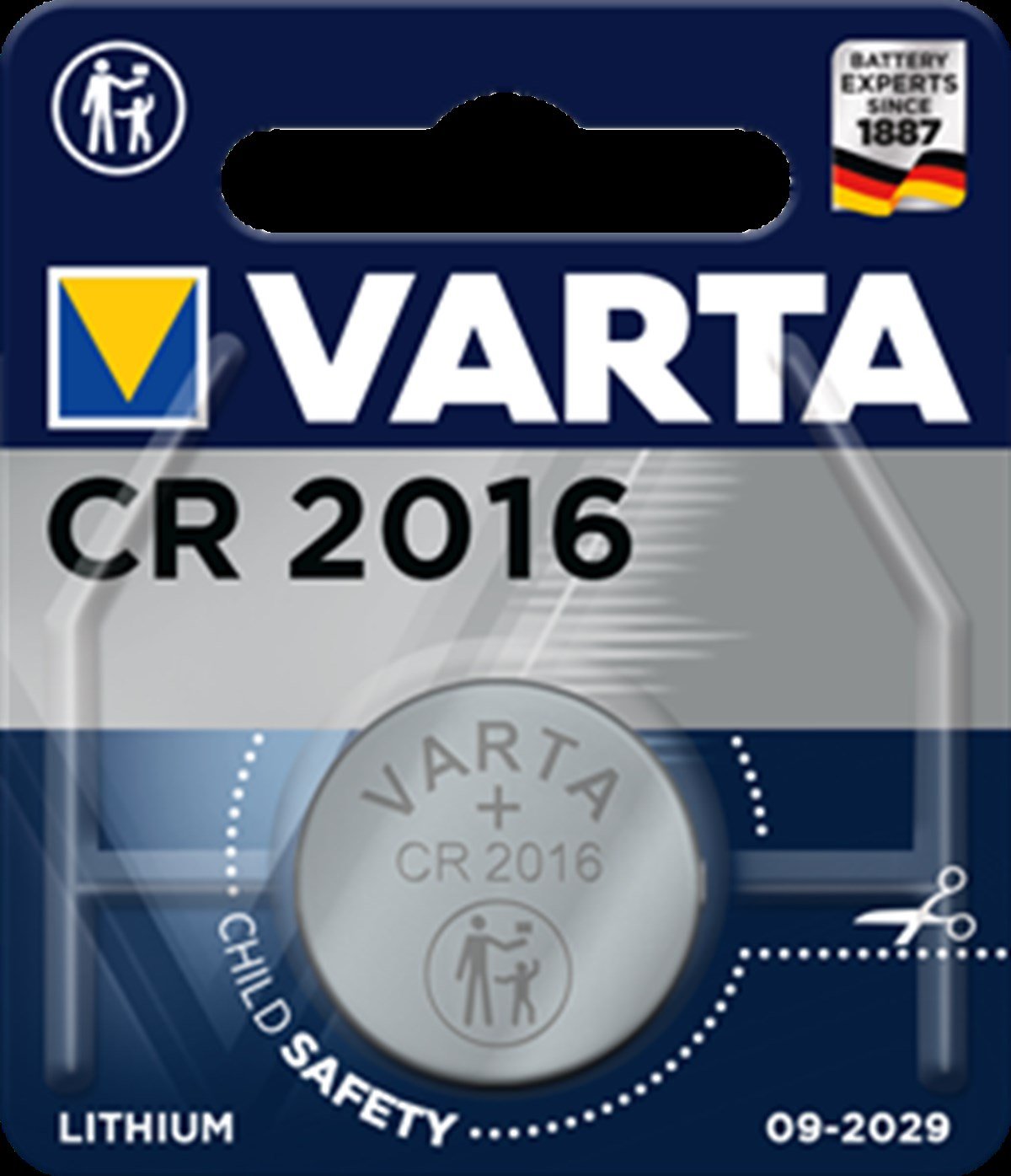Varta Cr 2016 Lithium 3v 6016101401