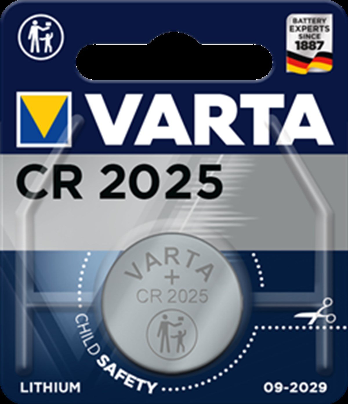 Varta CR2025 Lithium Düğme Pil 3V 6025101401