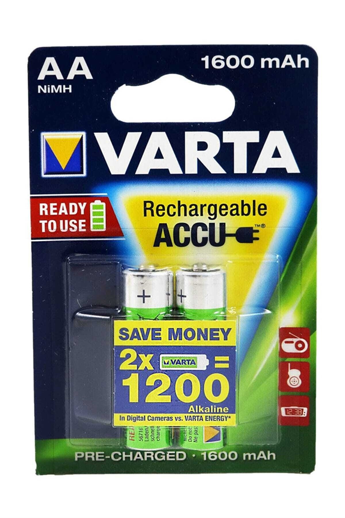 Varta Şarj Edilebilir.Accu 1600 mAh 2xaa 58399201402