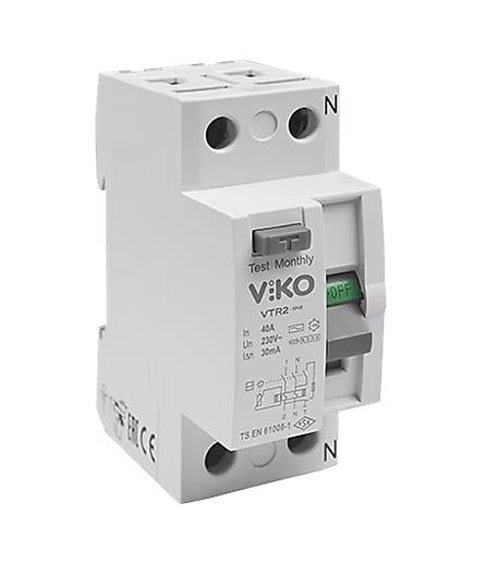 Viko 2X25 30ma Kaçak Akım Rölesi Vtr2-2530