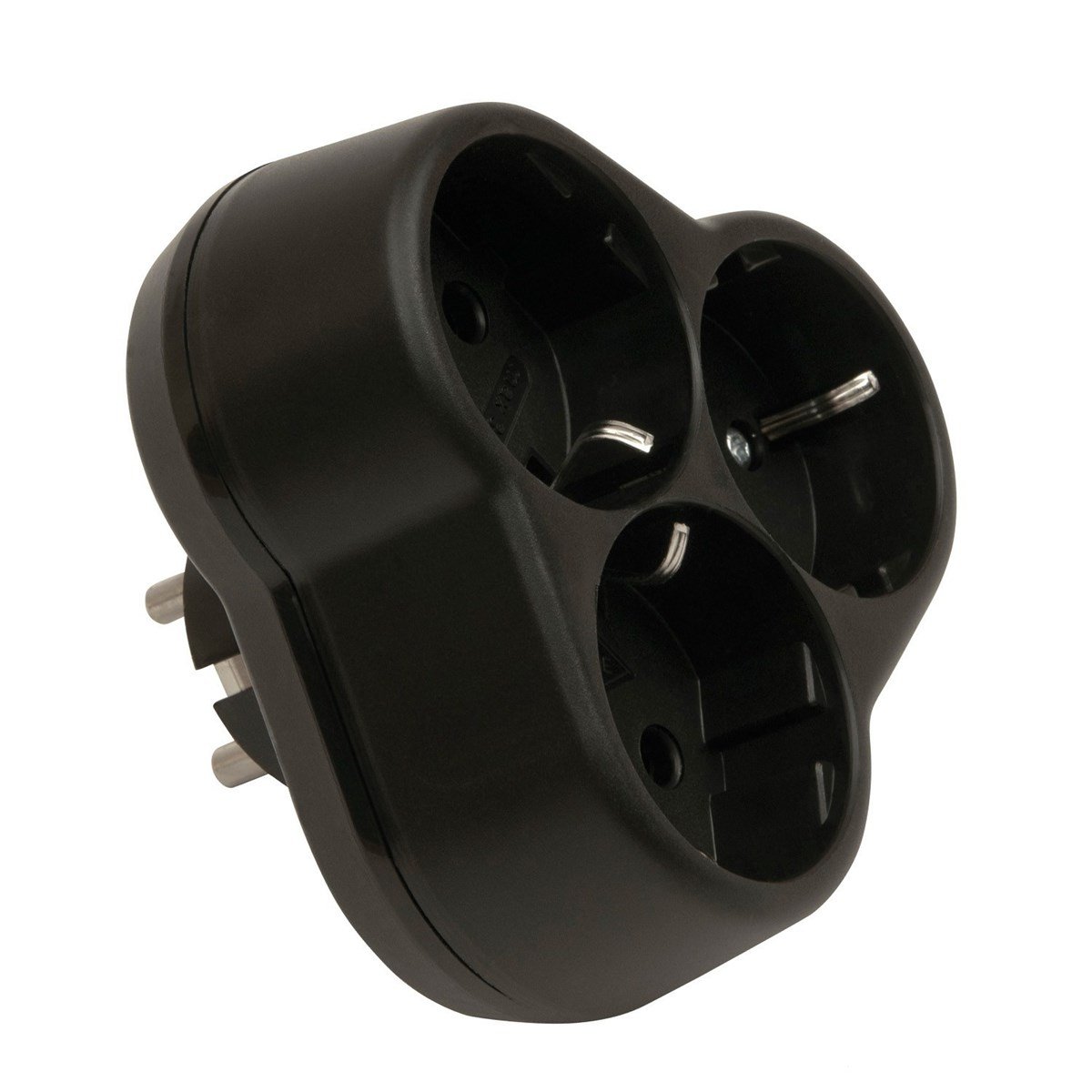 Viko Yonca Topraklı Siyah Priz 90303316