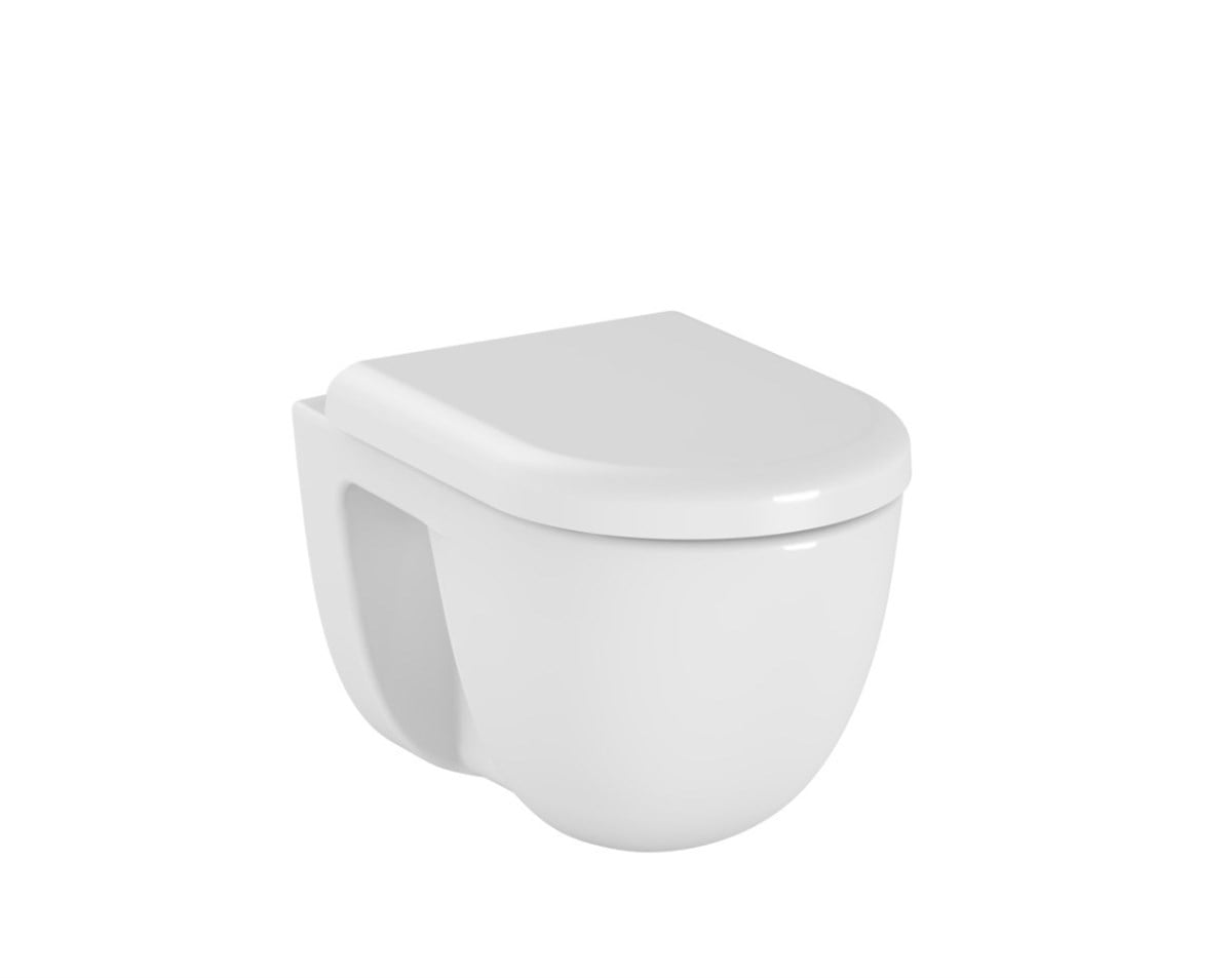 Vitra Vega S40 Smooth Flush Kanalsız Asma Klozet ve Yavaş Kapanır Kapak