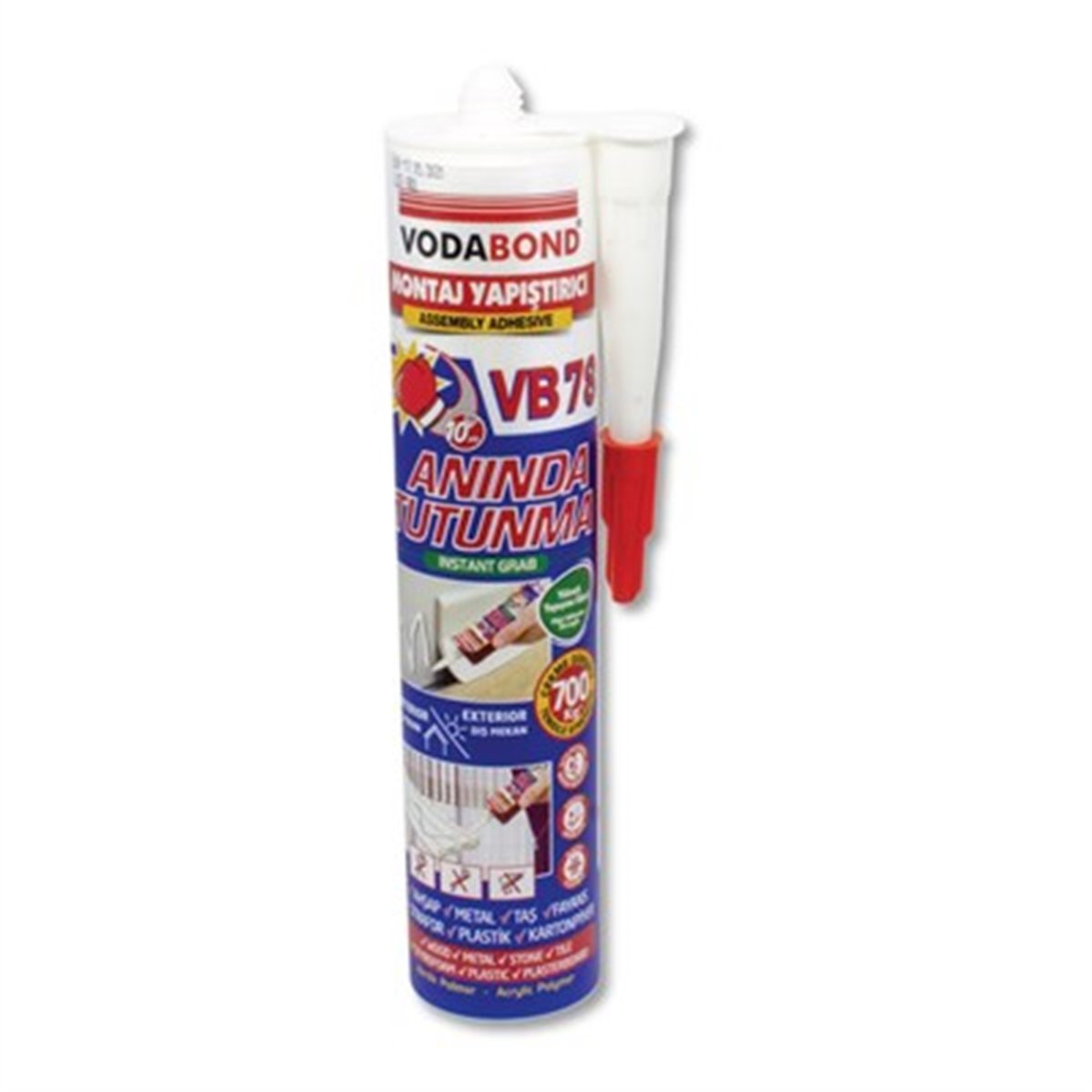 Vodabond Vb78 Montaj Yapıştırıcı Beyaz 420 Gr
