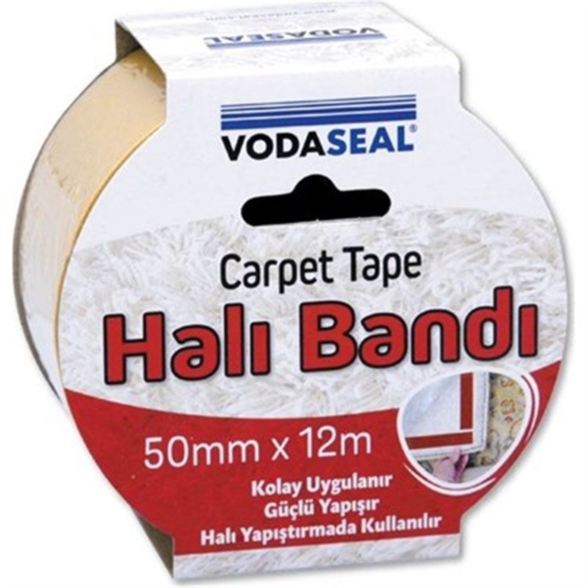 Vodaseal Halı Kaydırmaz Bant 50mm x 12mt