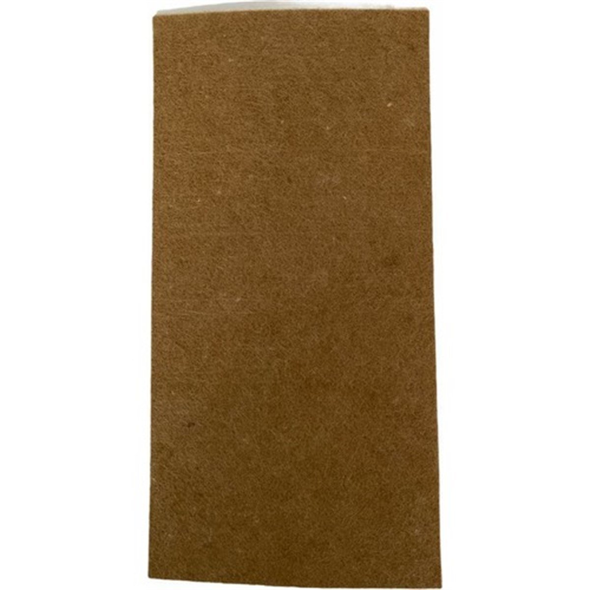 Yapışkanlı Kahverengi Keçe 12X24 Cm