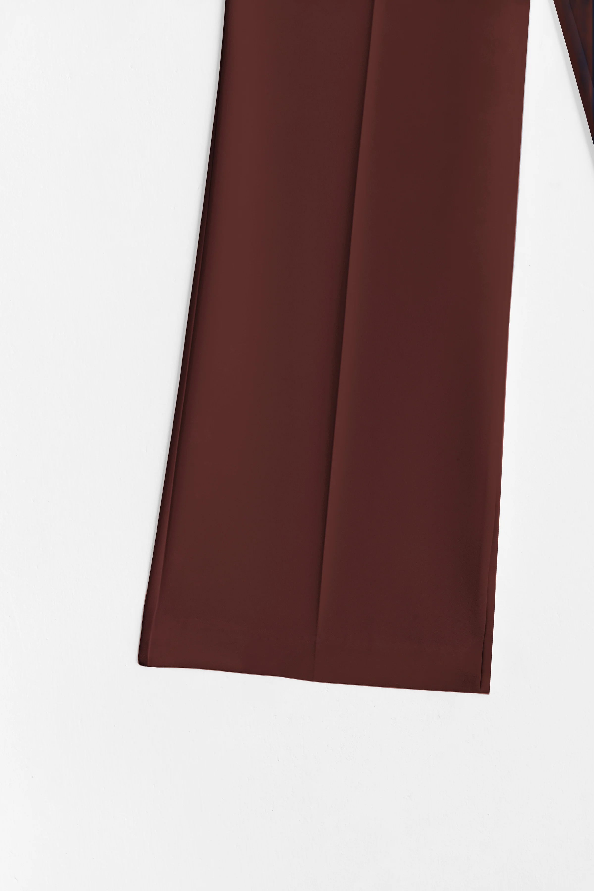 Beli Lastikli Culotte Pantolon - Kahve